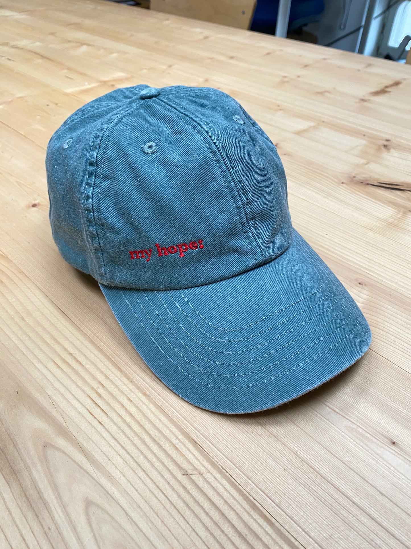 my hope-art project cap