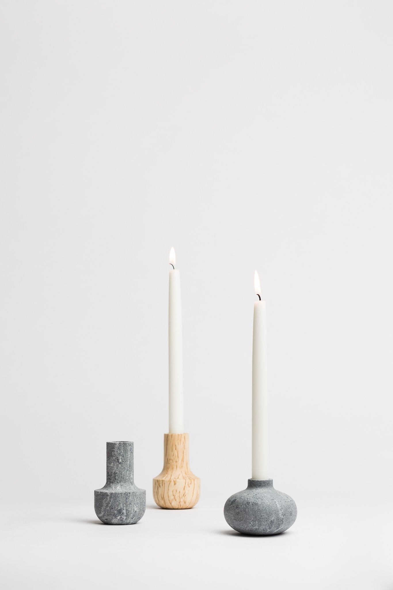 SALE! Outlet Aina soapstone candleholder