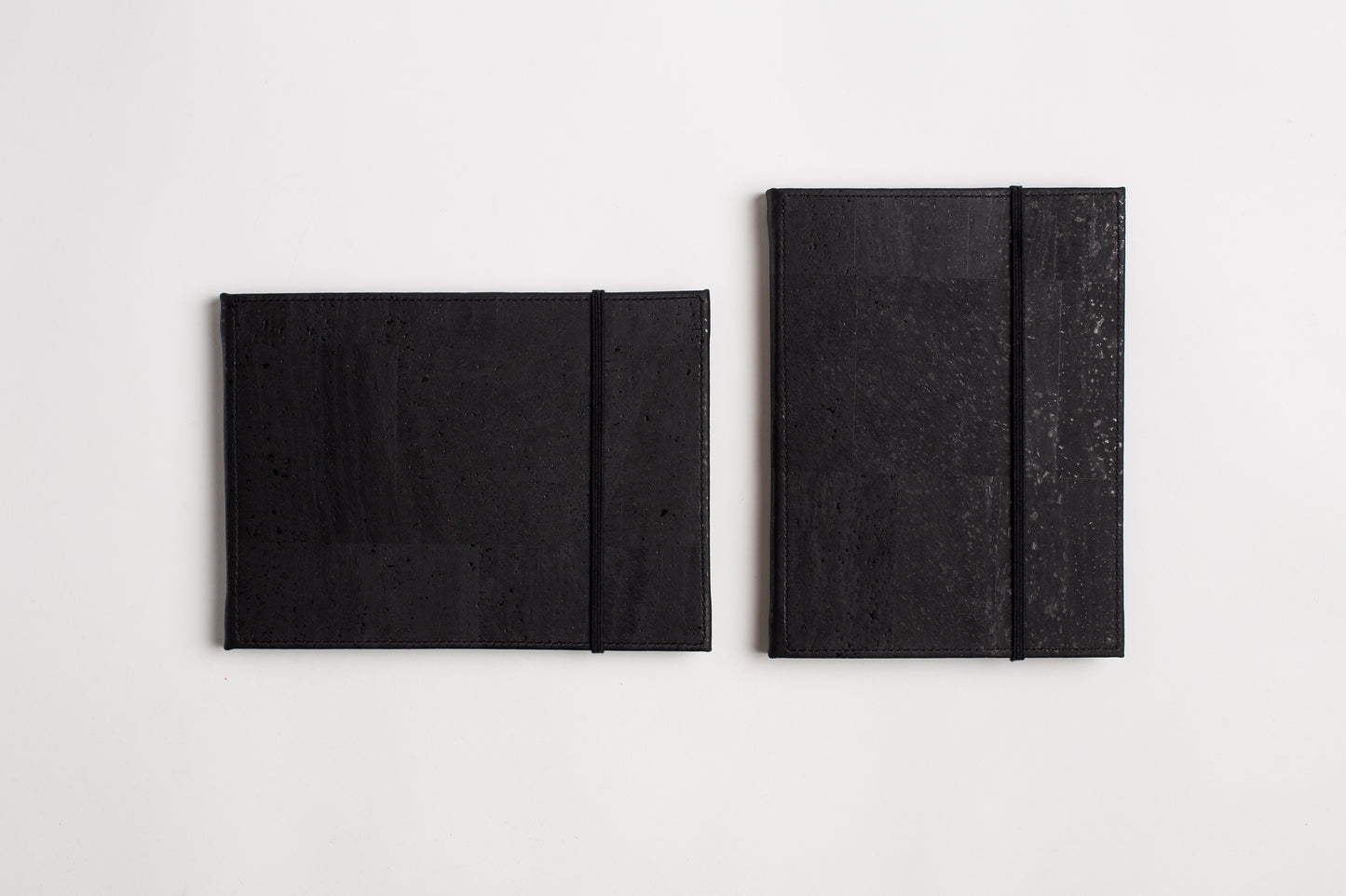 SALE! Thinkers&Makers notebook covers, cork, black