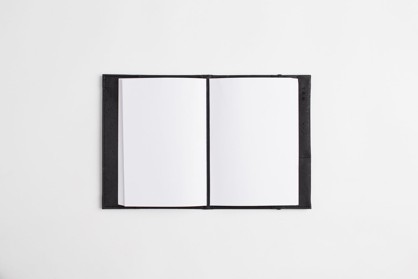 SALE! Thinkers&Makers notebook covers, cork, black