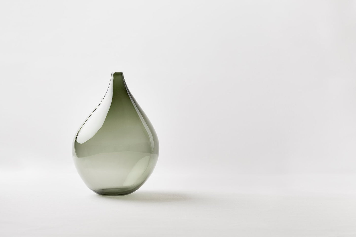 Outlet! Pulu vase, Tall green
