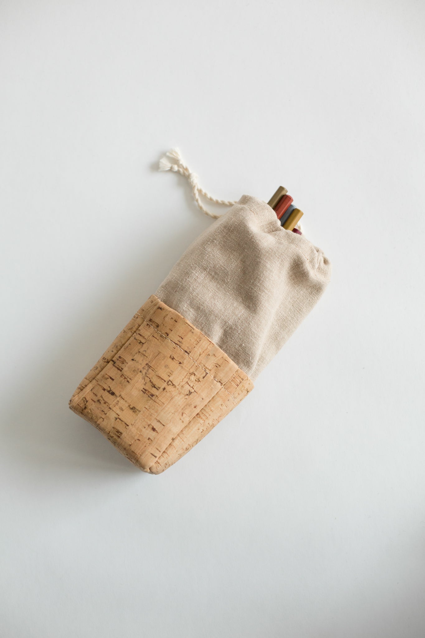 Thinkers&Makers pencil case/holder, cork